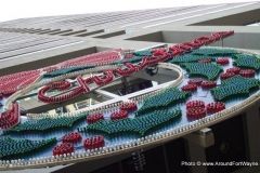 The Indiana Michigan Power Merry Christmas Wreath