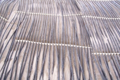 The Headwaters Park Ice Rink set up