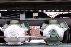 The Headwaters Park Ice Rink set up