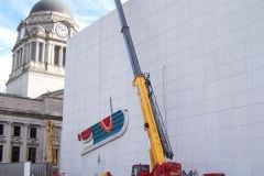 The W&amp;D Santa and Reindeer display