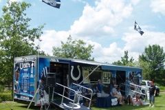 2008 BBQ Ribfest: Colts travelling exhibit