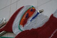 The W&D Santa and Reindeer display set-up