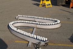 The W&D Santa and Reindeer display set-up