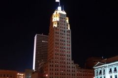 The Lincoln Tower Christmas display