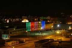 Aunt Millie's Bakeries Northern Lights display
