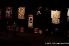 Mayor Tom Henry delivering a proclamation at the Cherry Blossom Festival.