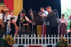 2009 Germanfest: Tapping the Keg