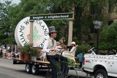 Williams Woodland Park Neighborhood float