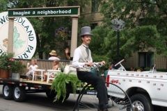 Williams Woodland Park Neighborhood float