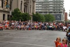 The crowd at the 2009 TRF Parade