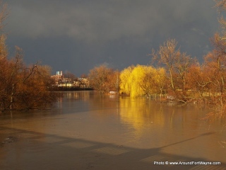 View from the Harrison Street Bridge