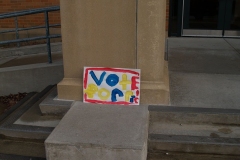 'Vote for Ric' sign