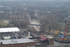 Bridge between Headwaters Park and Old Fort Wayne