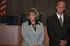 Dr. Deb McMahan and Nelson Peters