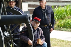 Civil War reenactors