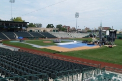 Mercy Me Concert set up