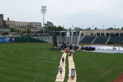 Mercy Me Concert set up