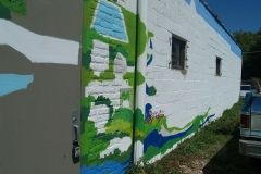 08/10/2009: Mural progress