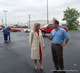Liz Brown and Marlin Stutzman