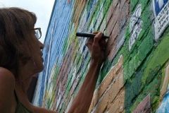 08/31/2009: Mural progress