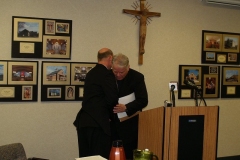 Bishops Rhoades and D'Arcy