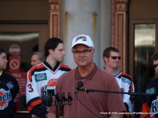 Allen County Commissioner Bill Brown