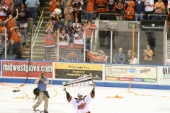 The Komets win!