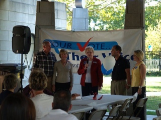 2010/09/12: Dan and Marsha Coats, Cathie Humbarger and Christy and Marlin Stutzman