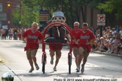2010 TRF Bed Race: Johnny and the Bad Apple Dancers