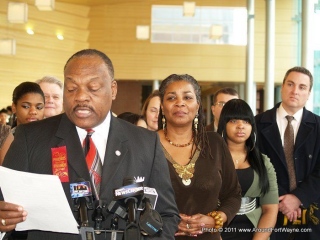 Fort Wayne City Councilman Glynn Hines and Pamela Peterson-Hines