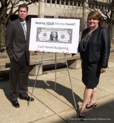 Paula Hughes and Darren Vogt