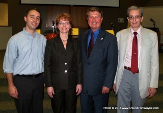 5DD: Ben Hall, Adrienne Maurer, Geoff Paddock and Dennis Ferguson