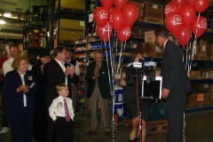 Allen County Councilwoman Paula Hughes and Allen County Sheriff Ken Fries