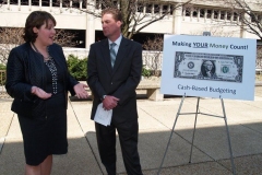 Paula Hughes and Darren Vogt