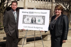 Paula Hughes and Darren Vogt