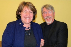 Paula Hughes and Jim Sack