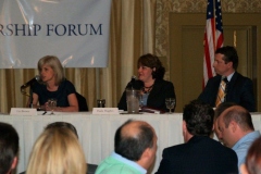 Liz Brown, Paula Hughes and Eric Doden