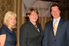 Liz Brown, Paula Hughes and Eric Doden