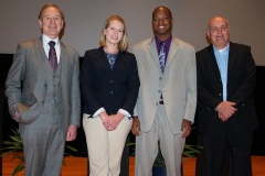 Dr. John Crawford, Drew Blair, Ivan Hood and Tom Freistroffer