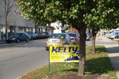 Matt Kelty yard sign