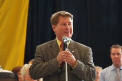 Geoff Paddock at the Germanfest Bier Tent opening