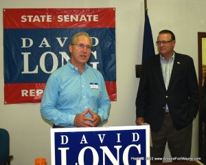 Fort Wayne City Councilman Mitch Harper and Indiana State Senator David Long