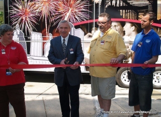 2012/07/13: cutting the ribbon