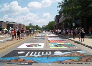 2012/07/15: Three Rivers Festival Chalk Walk