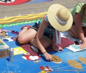 2012/07/15: Three Rivers Festival Chalk Walk