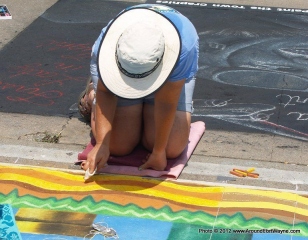 2012/07/15: Three Rivers Festival Chalk Walk