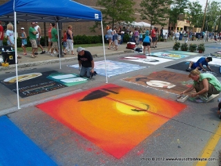 2012/07/15: Three Rivers Festival Chalk Walk
