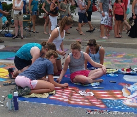2012/07/15: Three Rivers Festival Chalk Walk