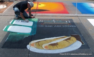 2012/07/15: Three Rivers Festival Chalk Walk