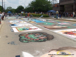 2012/07/15: Three Rivers Festival Chalk Walk